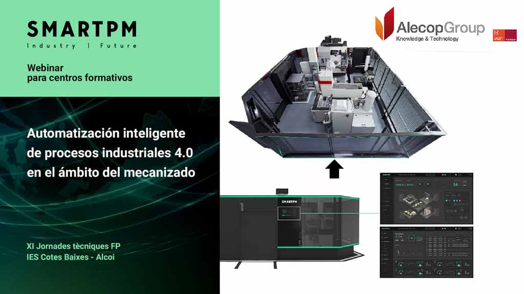 Webinar: Automatización inteligente de procesos industriales 4.0 en mecanizado